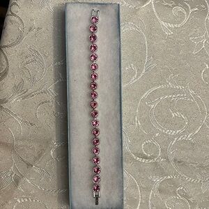 ROSE Ice Bracelet by Touchstone Crystal by Swarovski ✨ New in box